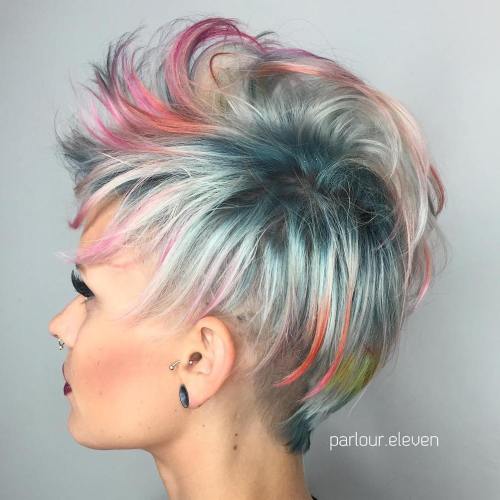 Multi-Colored Pastel Pixie