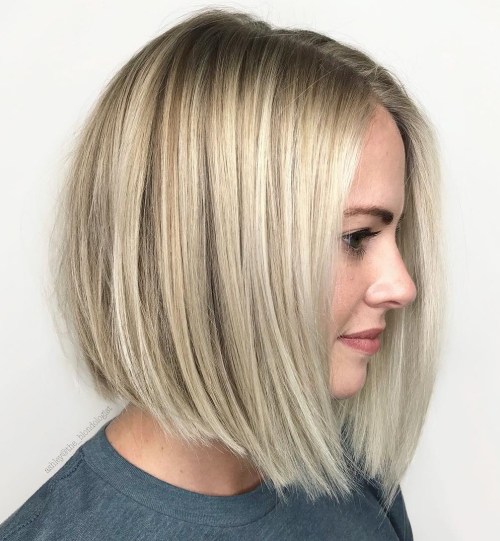 Low Maintenance Blonde Bob