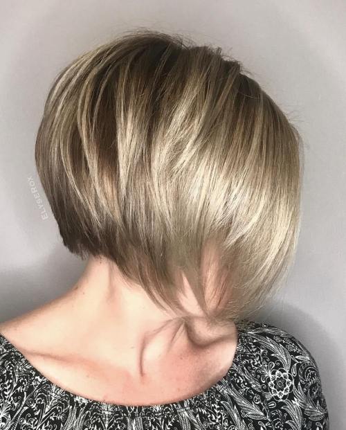 Stacked Bob For Fine Hair