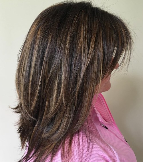 Medium-To-Long Layered Haircut