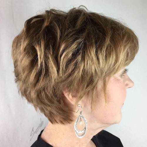 Long Pixie For Older Women