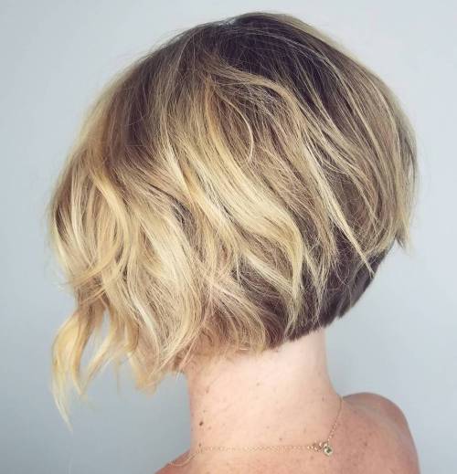 Short Bob With Choppy Layers