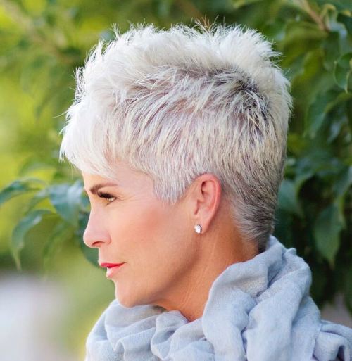 Short Pixie For Women Over 50