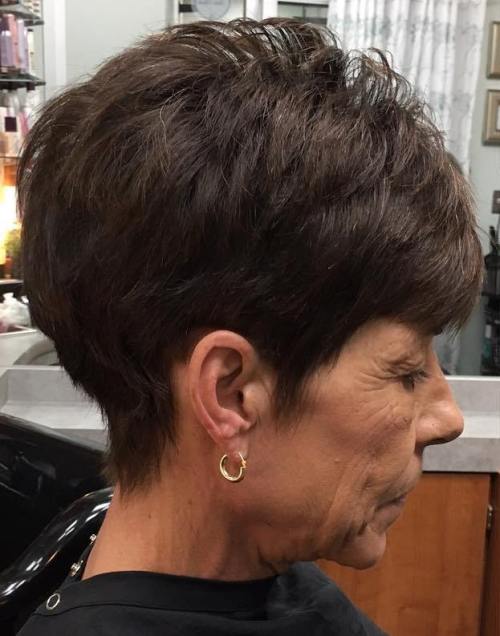 Pixie Hairstyle For Older Women