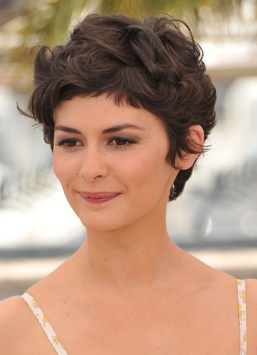 pixie haircut for thick curly hair