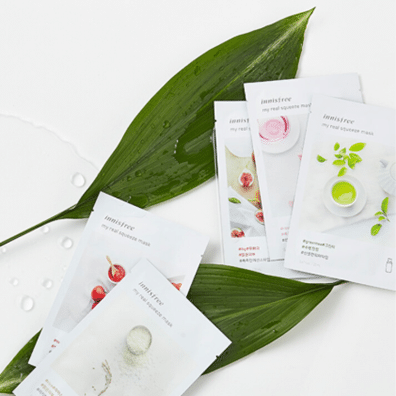 Nom du produit sur YesStyle : innisfree - My Real Squeeze Mask, masque visage (18 modèles) 20 ml