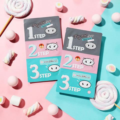 YesStyle : Holika Holika - Kit pores 3 étapes Pig Clear