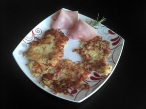 galettes de pommes de terre sans gluten ni lactose