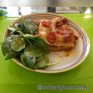 Lasagnes sans gluten ni lactose (avec recette facile de bechamel)