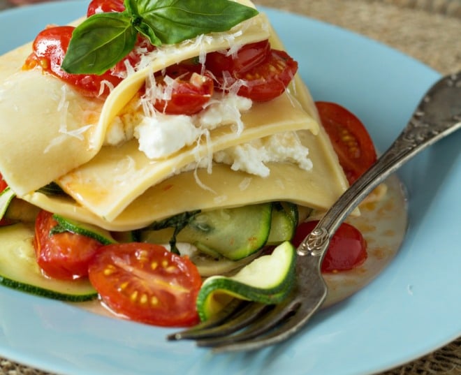 Idées de recettes de lasagnes végétariennes cuites aux four