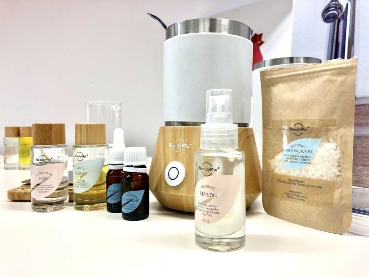 robot beautymix pour fabriquer soi même des produits de beauté