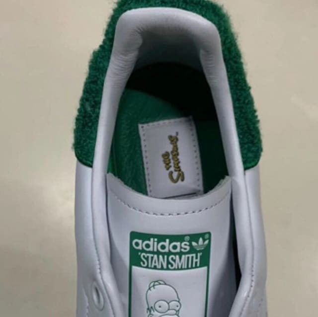  Adidas sneakers Homer Simpson
