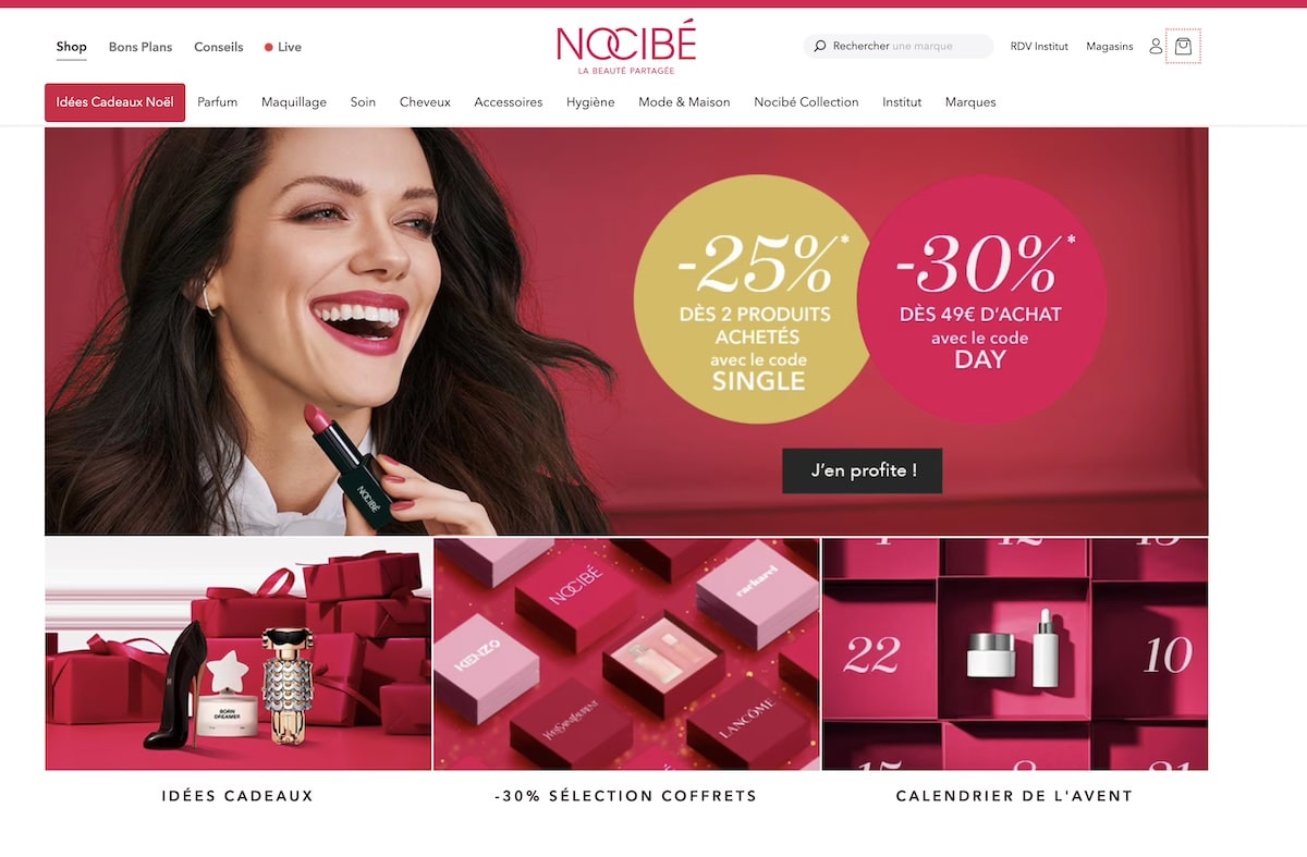 Code promo Nocibé : Bons plans Black Friday et soldes