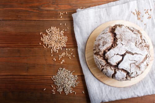 Pain sans gluten complet seigle et farine