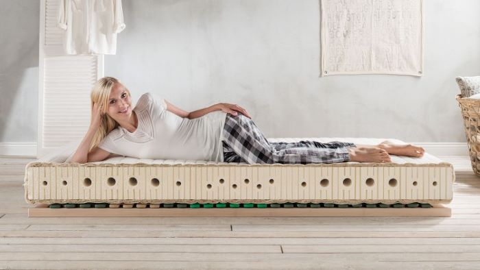 allnatura matelas en latex naturel sanastar comfort