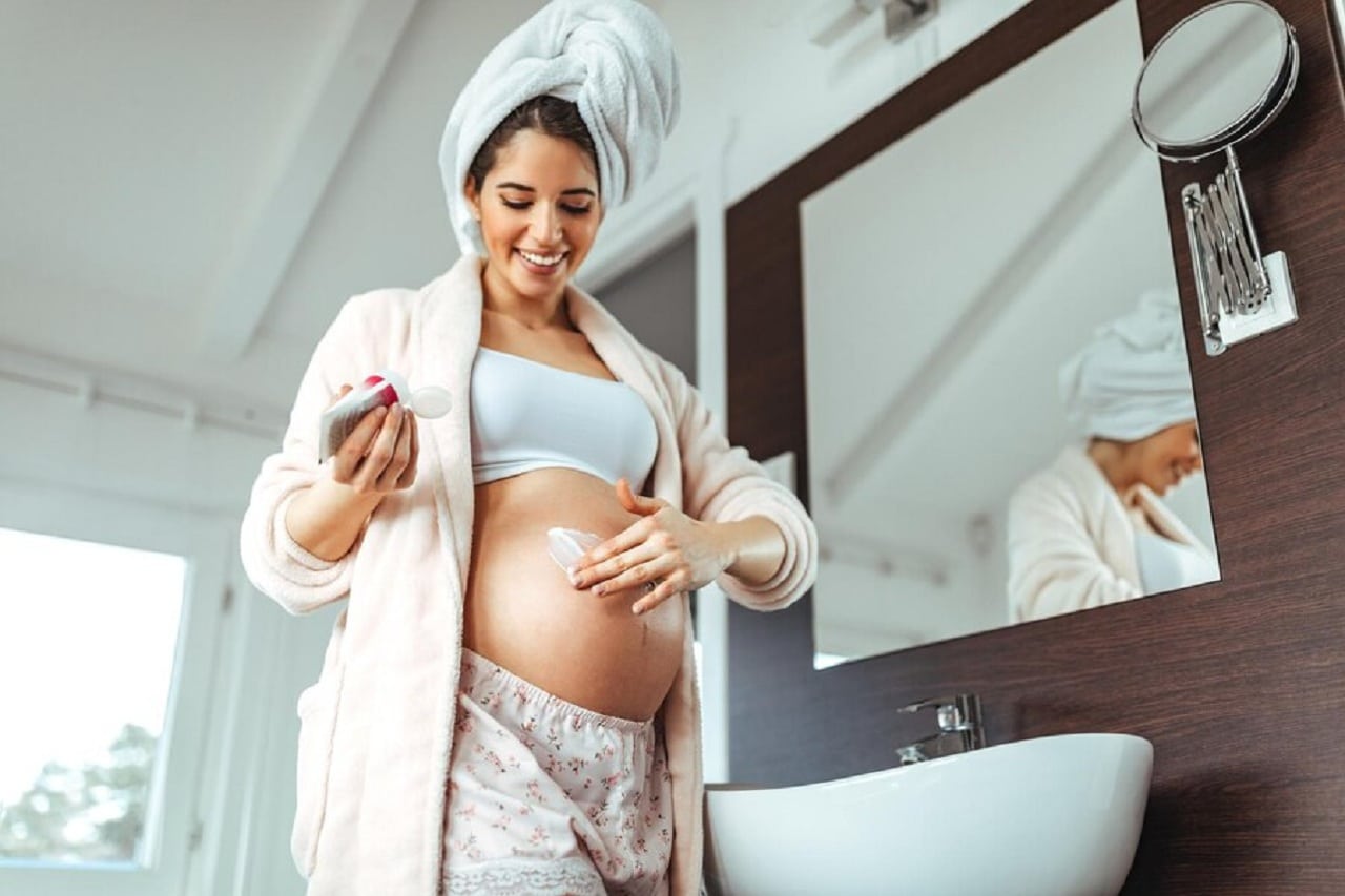 Les produits cosmétiques à utiliser pendant la grossesse