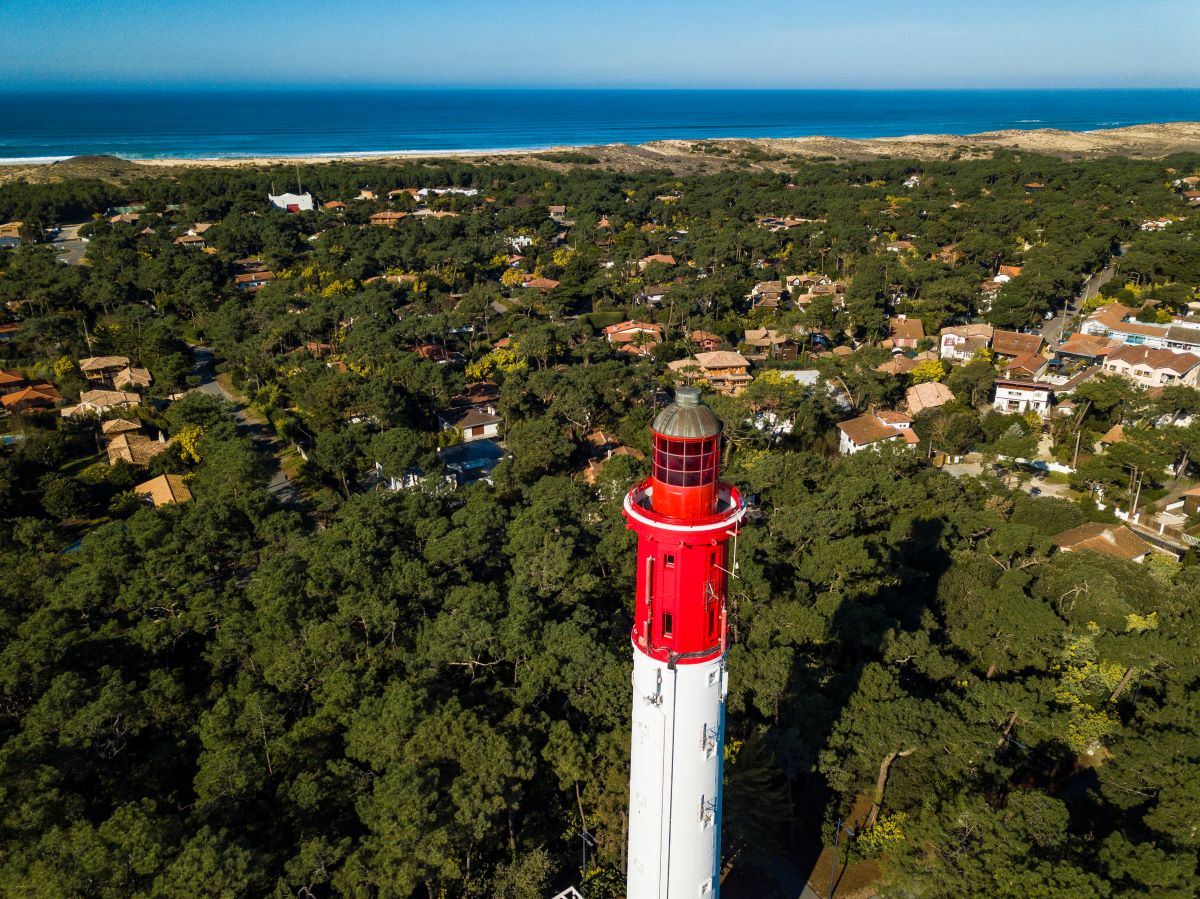 Phare et Pointe du Cap Ferret au Bassin d'Arcachon