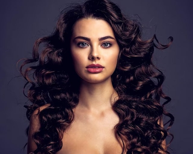 Type de cheveux lisse et long