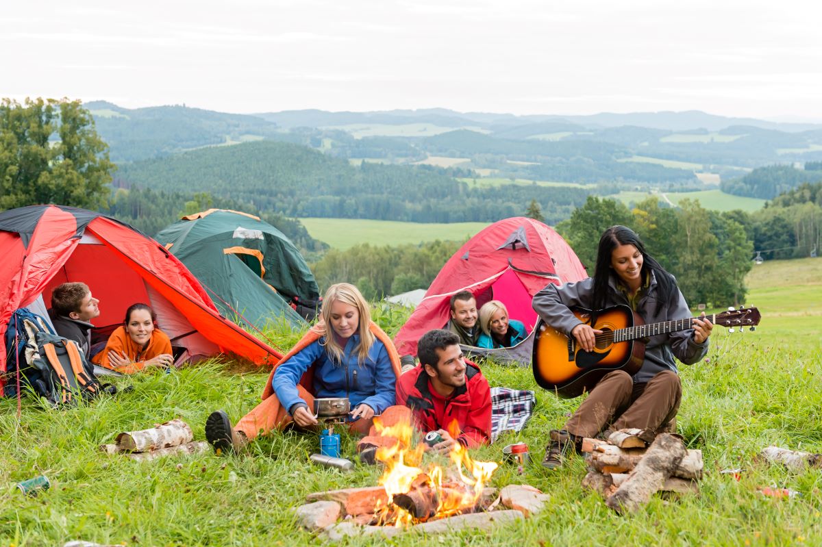 camping amies femmes