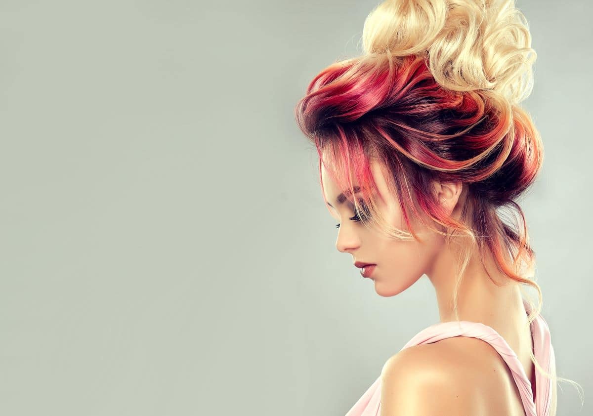 coiffure femme tendance colorations