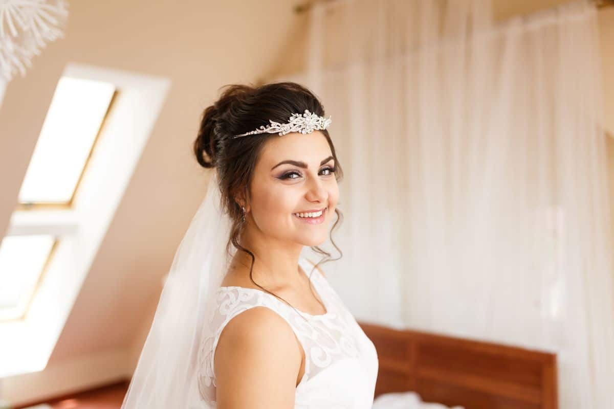 belle coiffure mariée