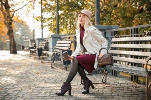 bottines femme elegante mode