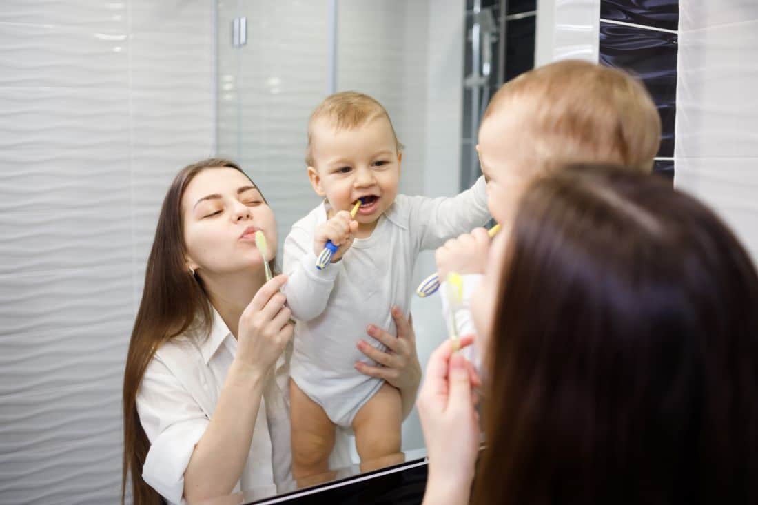 brosse à dents adaptée aux tout petits