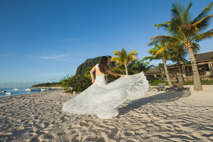 belle robe de mariée cuba plage