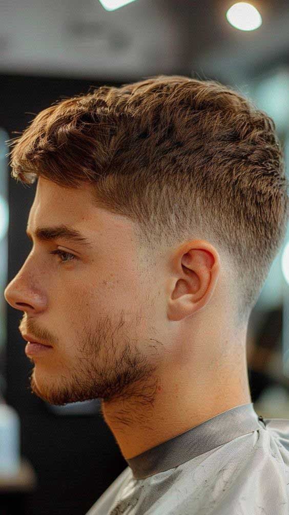 dégradé bas homme tendance