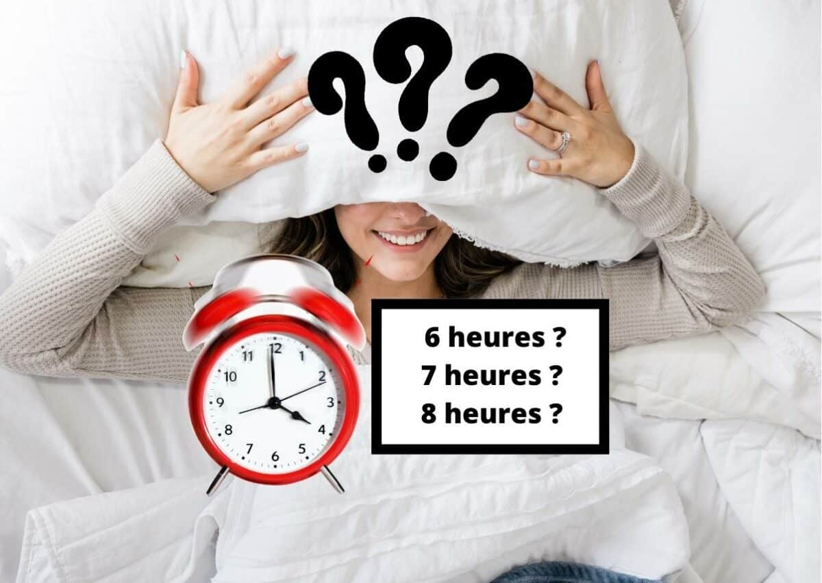 heures pour bien dormir selon un sondage australien