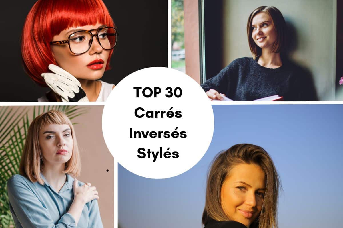 30 Idées de Coupes Carrés Inversés au Top : Osez la Tendance Chic !