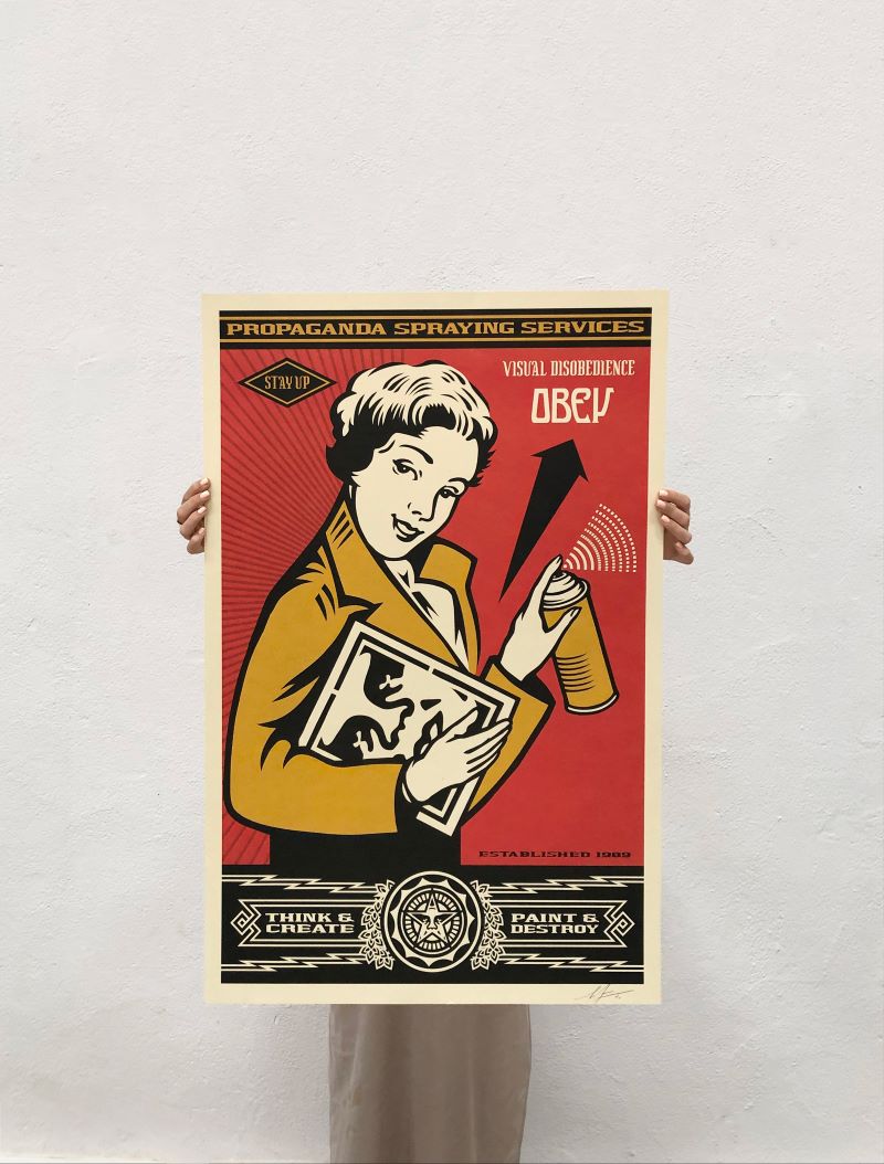 Obey- Shepard Fairey © Le Réservoir