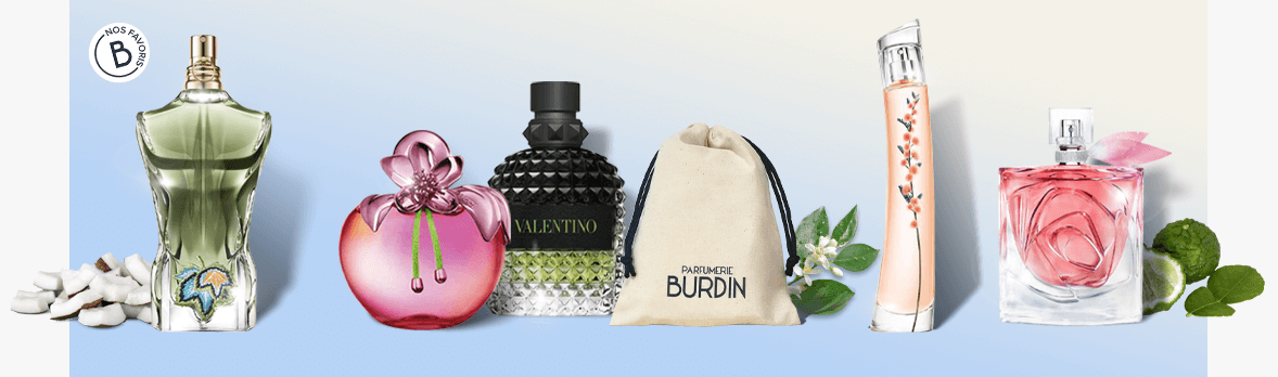 plusieurs parfums femme de marque