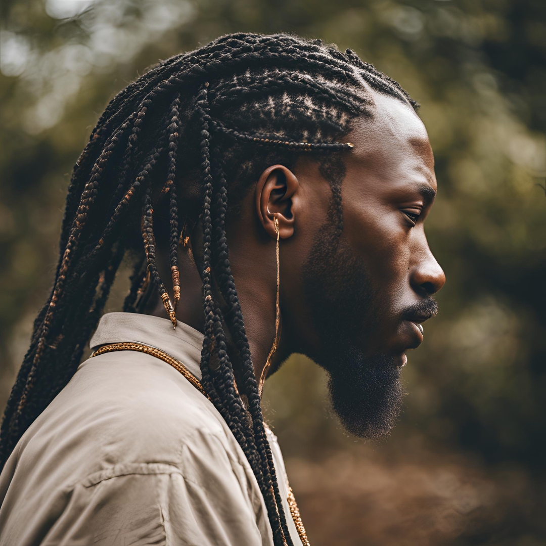 Tresses africaines pour homme