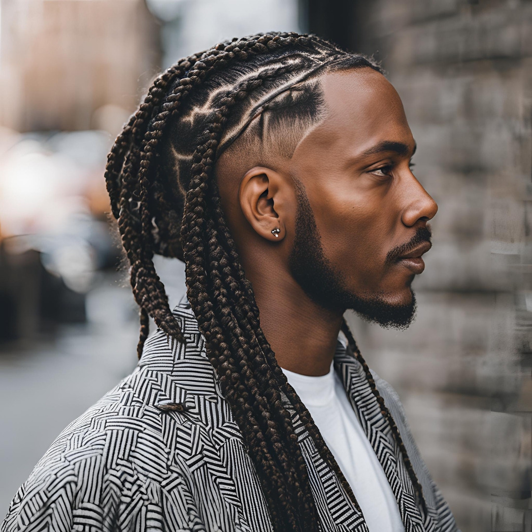 box braids tresse pour homme