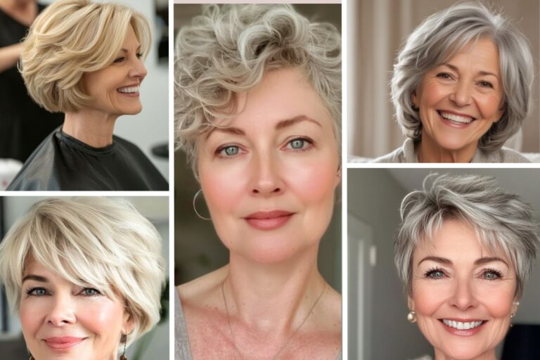 100 coupes de cheveux courtes qui rajeunissent  pour les femmes de 60 ans​ et plus en 2026