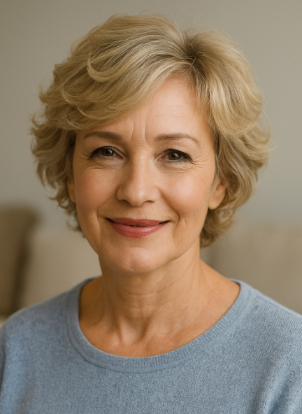 Coupe courte femme ondulee et reflets blonds lumineux coiffure elegante pour adoucir les traits du visage