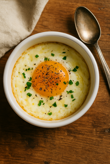 Oeuf cocotte micro ondes