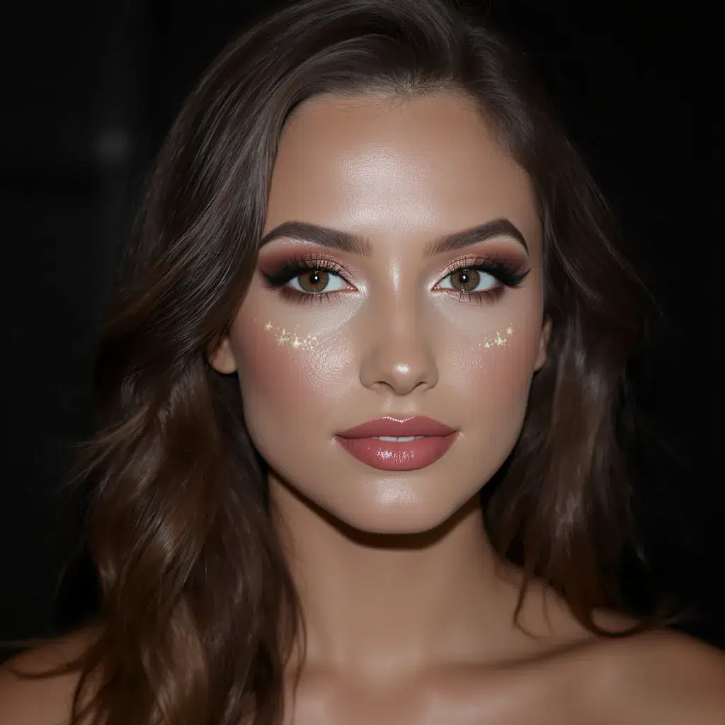 Femme appliquant de l’anti-cernes lors de sa routine beauté, pour un teint lumineux et sans imperfections.