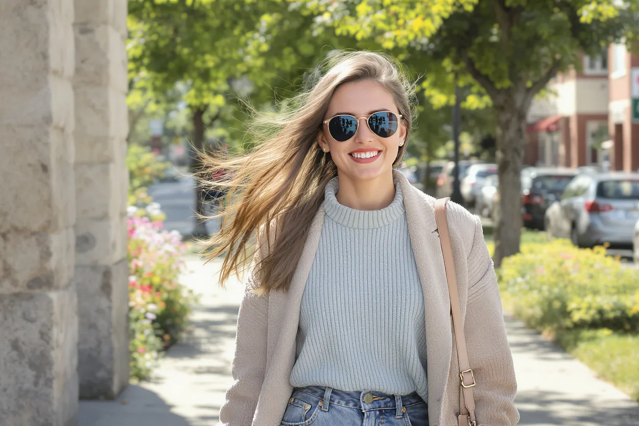 Femme souriante retrouvant confiance en elle après une déception amoureuse