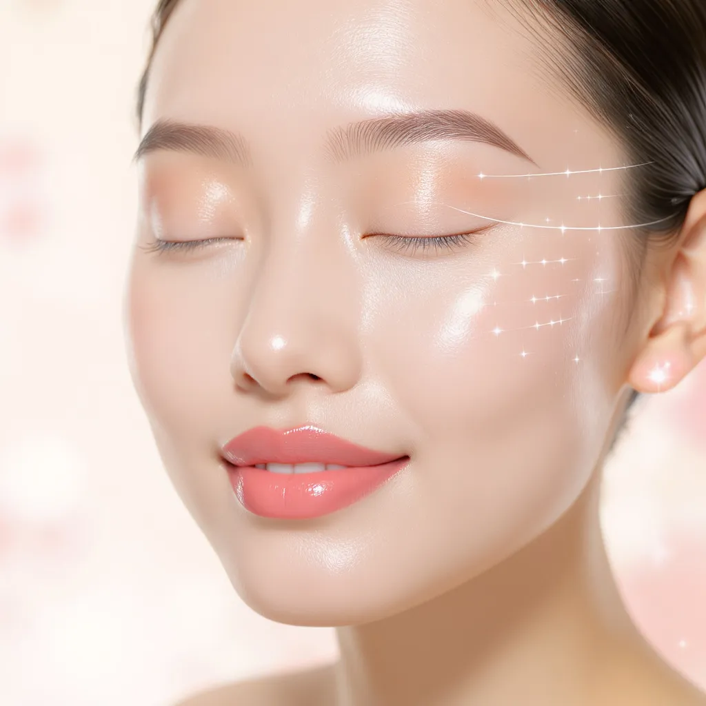 Gros plan sur une peau lisse et souple montrant les effets d’une bonne hydratation