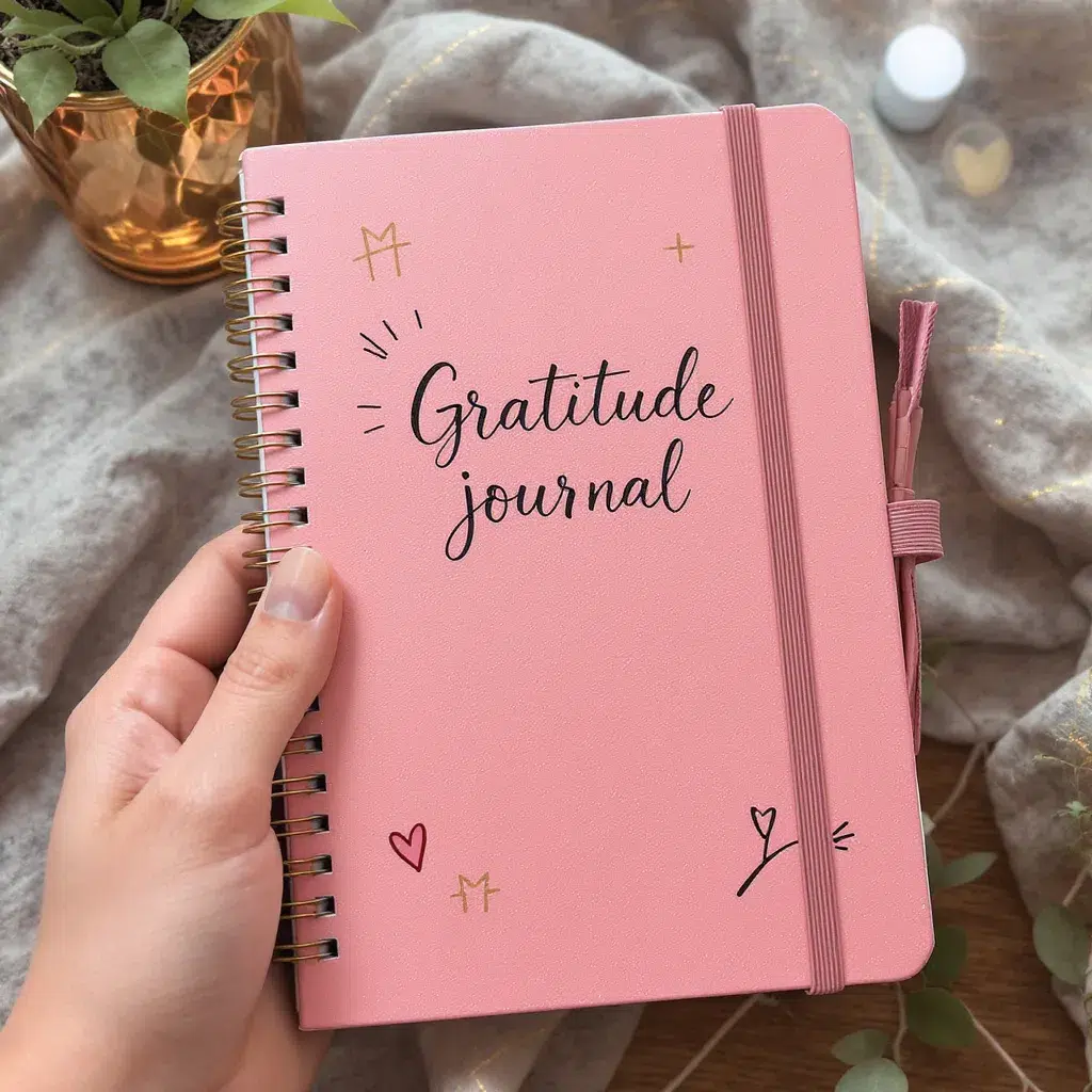 Journal de gratitude pour attirer le positif chaque jour