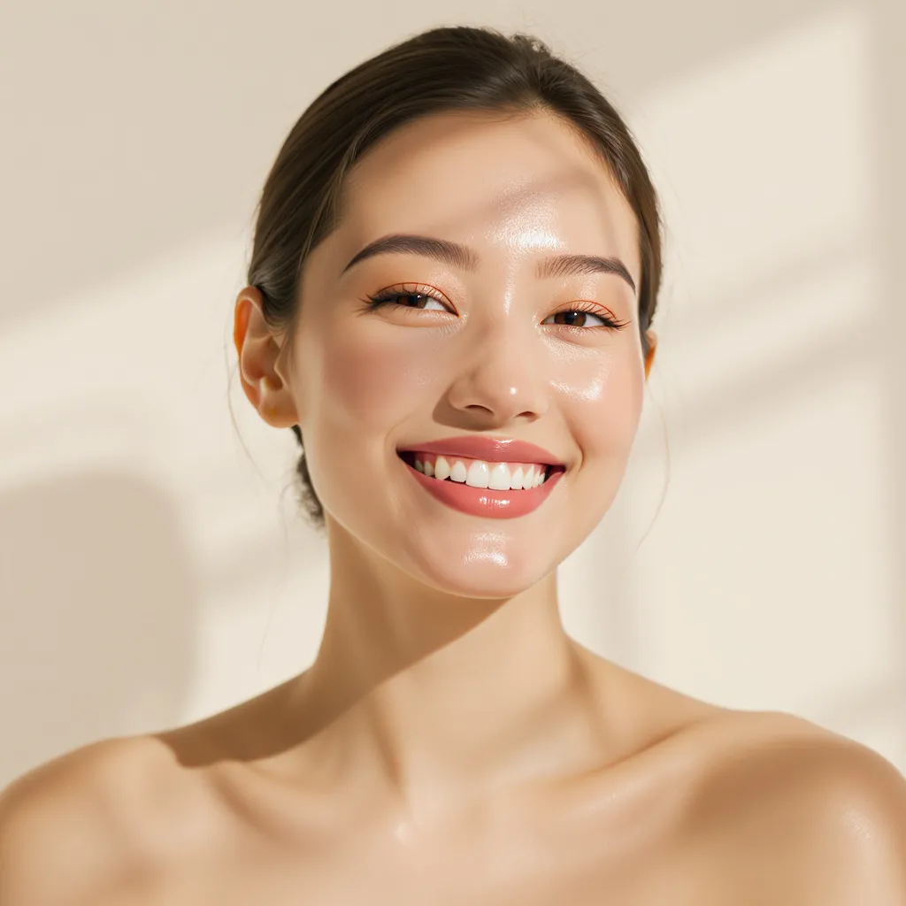 Femme affichant une peau lisse et lumineuse après un traitement d’épilation définitive personnalisé en clinique esthétique