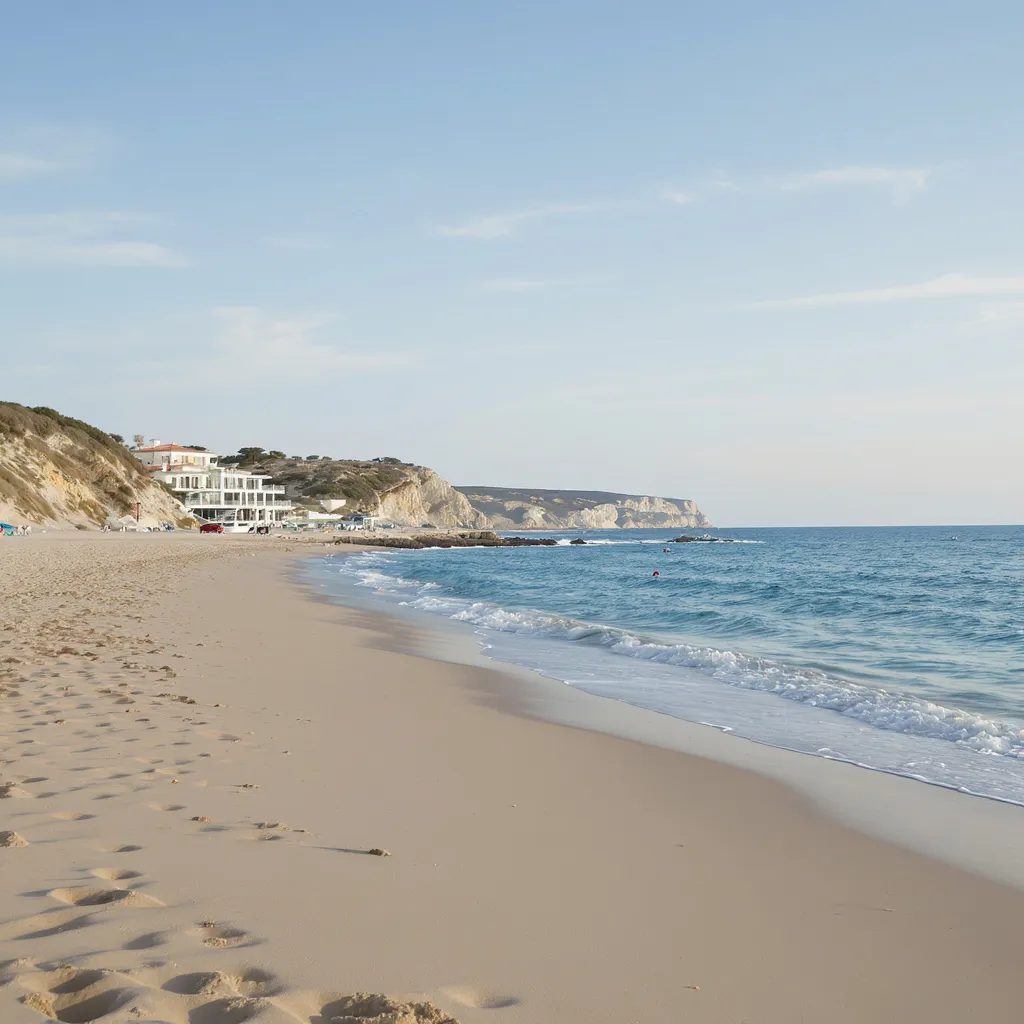 Vue apaisante d’une côte atlantique bordée d’un centre thalasso, parfaite pour une escapade détente hors saison.