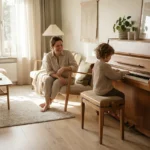 Initier son enfant au piano grâce aux pianos d’occasion