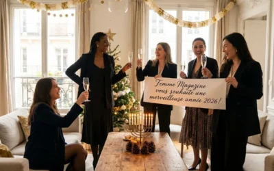 femmemagazine bonne annee (2) L'équipe Femmemagazine vous souhaite une bonne annee 2026