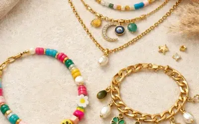bijoux tendances à offrir personnalisables & colorés, bohemes et élégants
