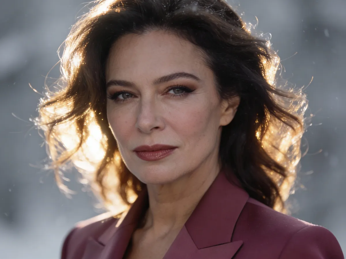 colorations-temps-gris (2) Femme 45 ans magnifique aux cheveux cheveux châtain clair lumineux qui illuminent le visage malgré un temps gris