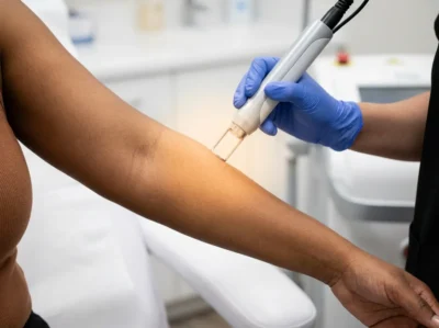 Épilation laser peau mate à Villeurbanne – traitement laser adapté au phototype en centre médical