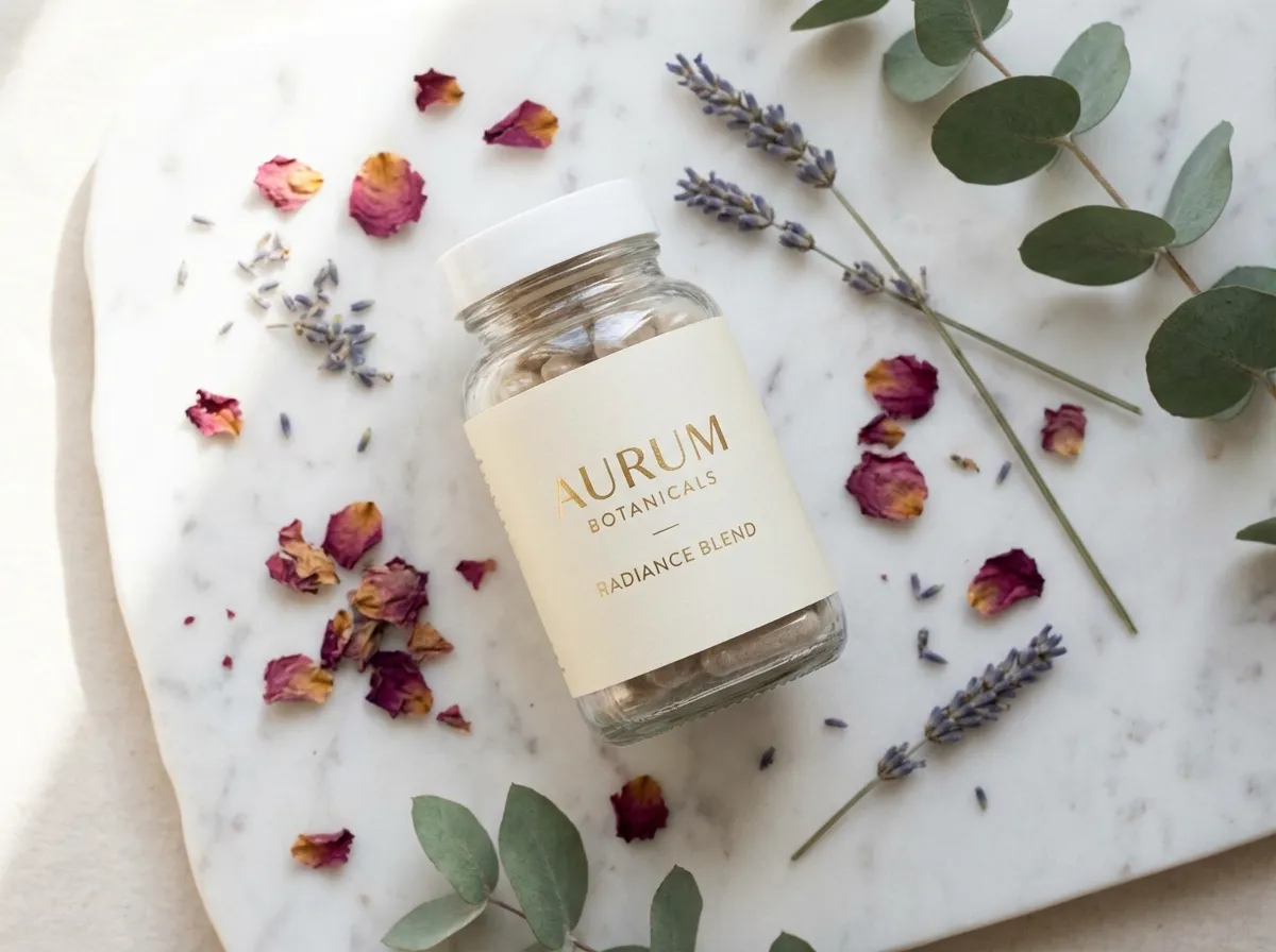 Complément alimentaire pour cheveux brillants